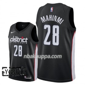 Washington Wizards Ian Mahinmi 28 2018-19 Nike City Edition Musta Pelipaidat Swingman - Lasten